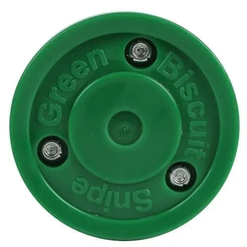 Green Biscuit Snipe Puck