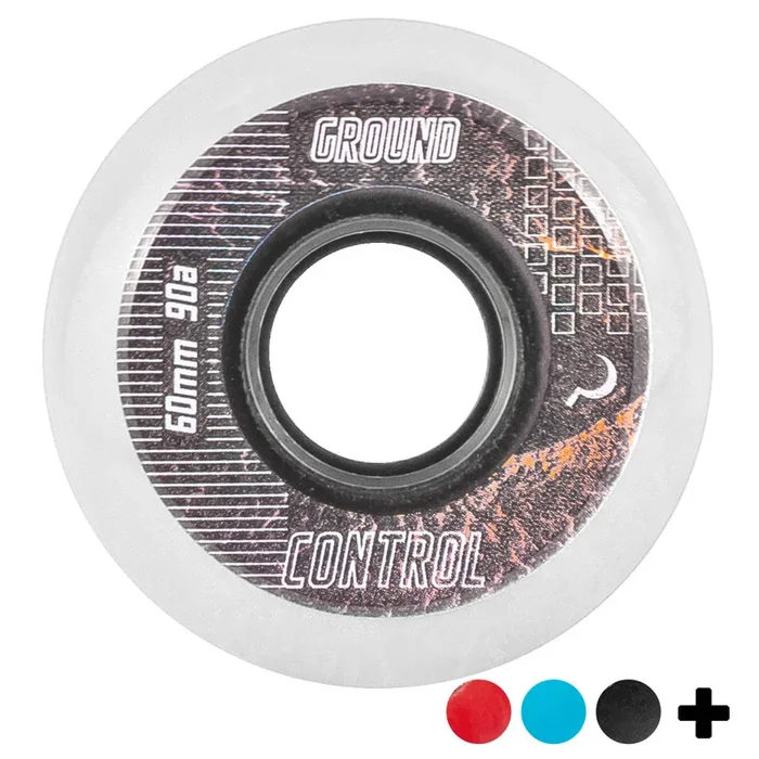 Ground Control CM 60mm Inline Skate Wheels – 4 Pack