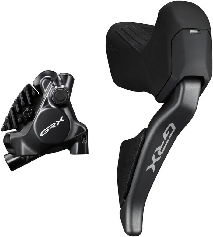 GRX ST-RX825 Di2 Shift/Brake Lever BR-RX820 Hyd Disc Brake Caliper – Right/Rear 12-Speed Flat Mount Caliper For 25mm Mount