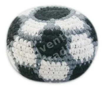 Guatemalan Crochet Footbag – Soccer Ball – Colors & Designs Will Vary