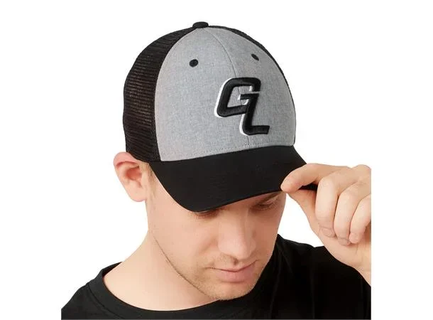 Guideline GL logo cap – Heather Grey/Black