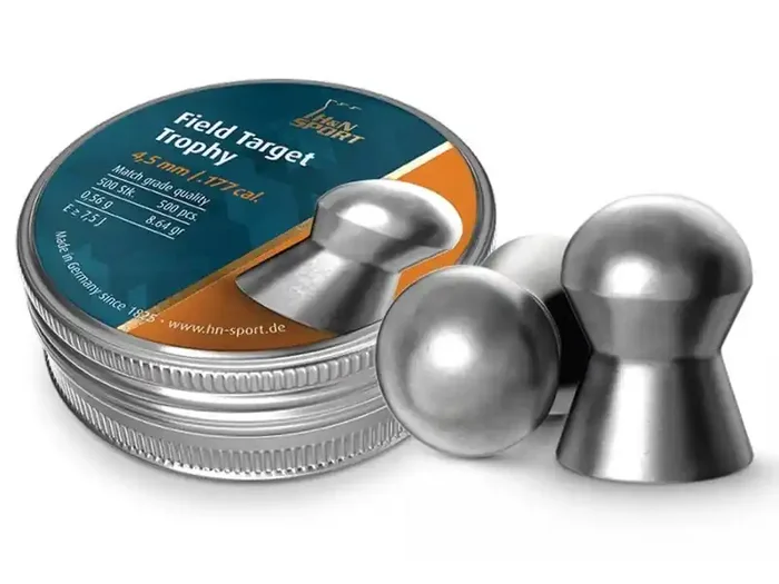 H&N Sport .177 Field Target Trophy Pellets 500 Rounds