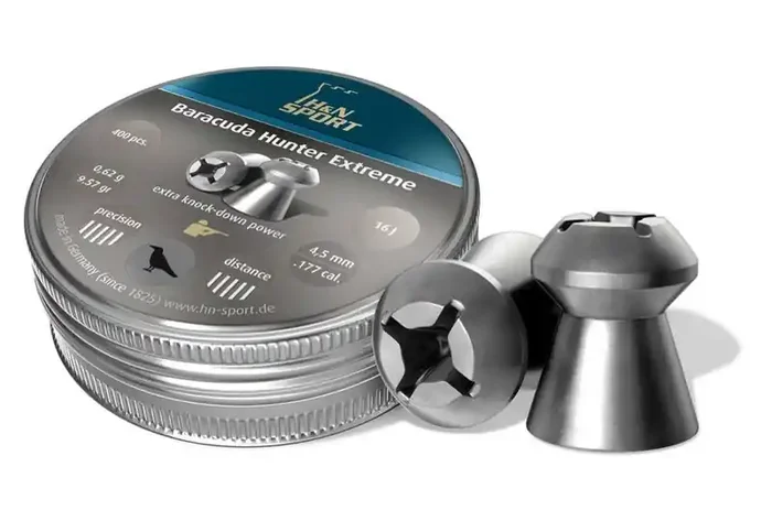 H&N Sport .22 Baracuda Hunter Extreme Pellets 2000 Rounds