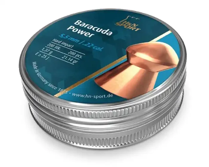 H&N Sport .22 Baracuda Power Pellets 200 Rounds