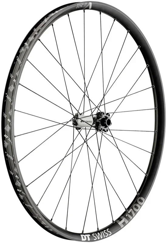 H 1700 Spline 30 Front Wheel 29″ 15 x 110mm Boost 6-Bolt BLK Ebike
