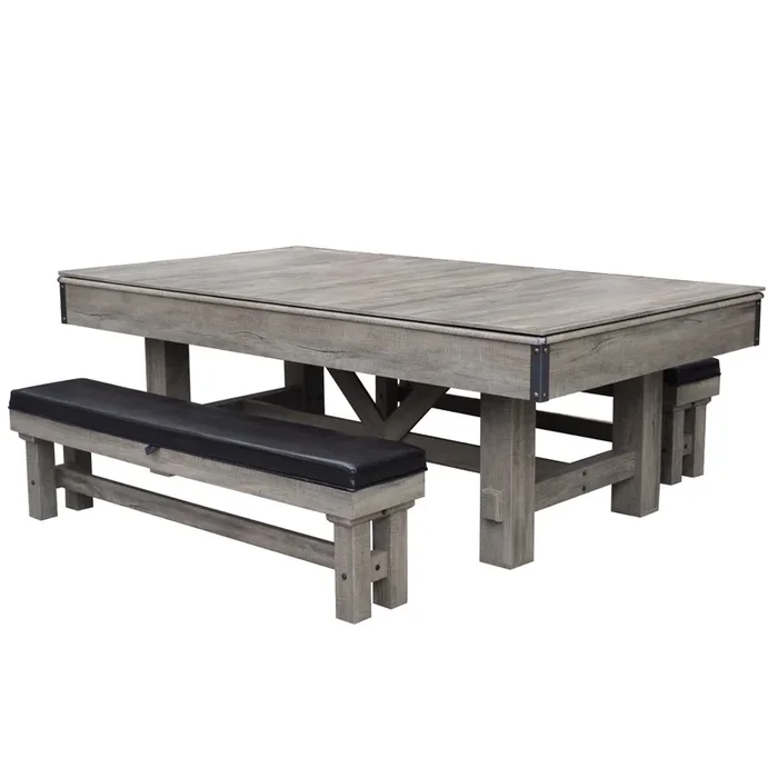 Hathaway Games Logan 7-ft Pool Table Combo Set with Benches