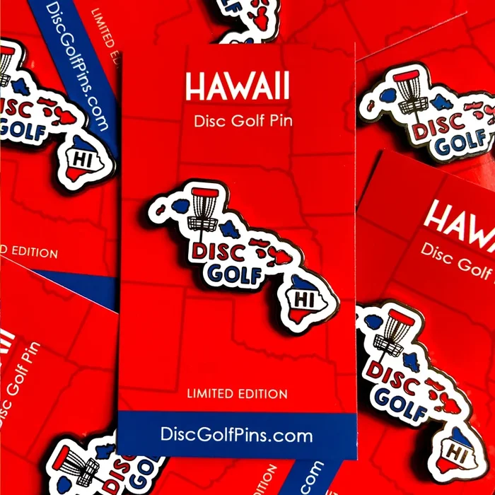 Hawaii Disc Golf Pin