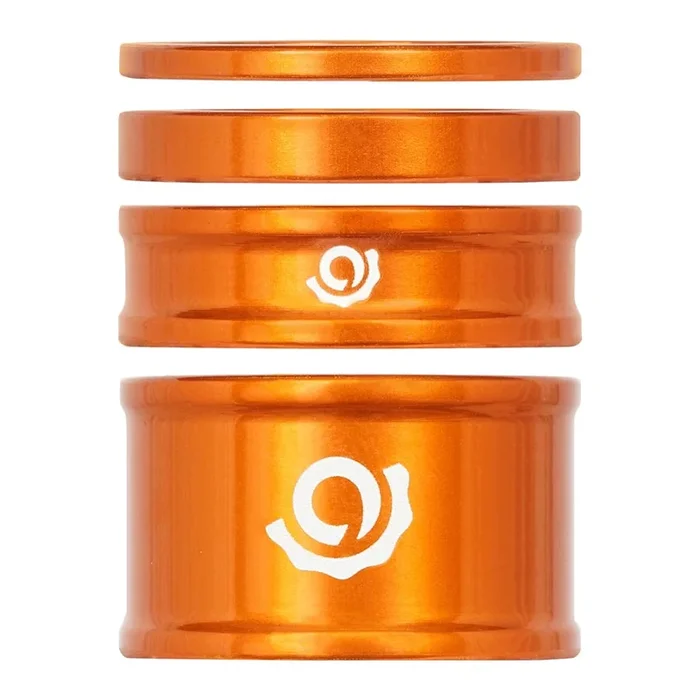 Headset Combo Spacer Kit 1-1/8″ Set/4 Orange