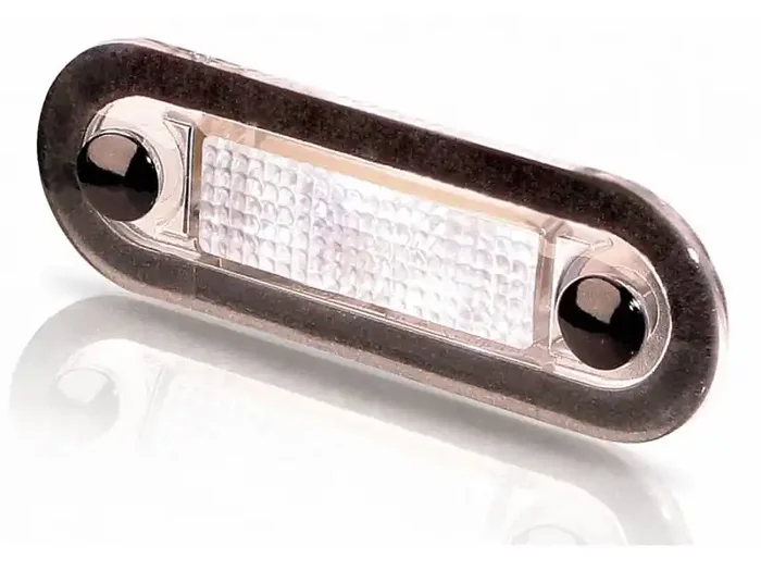 Hella Marine 0.5w LED Courtesy Lamp Wide Rim Rectangular