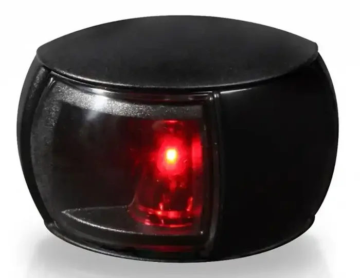 Hella Marine 2NM NaviLED Port Clear Navigation Light 8-28V Black 250cm Cable