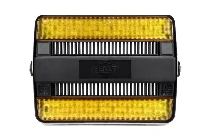 Hella Marine HypaLUME Amber 110/230V AC LED Long Range Flood Light