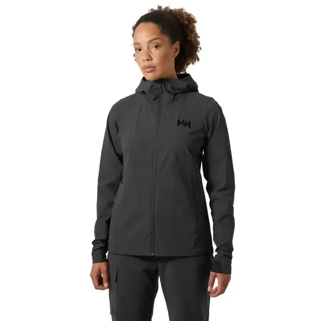 helly hansen jacket blaze softshell hood ebony