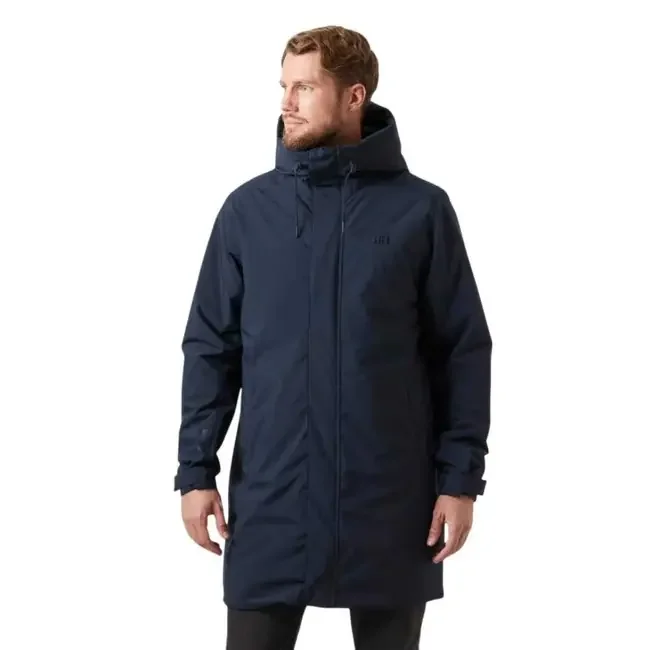 helly hansen jacket ins rain coat navy