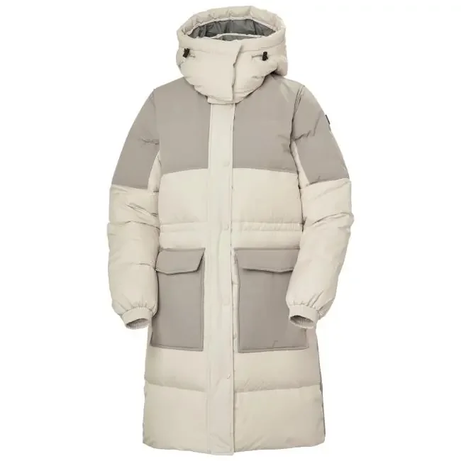 helly hansen w escape down coat cream