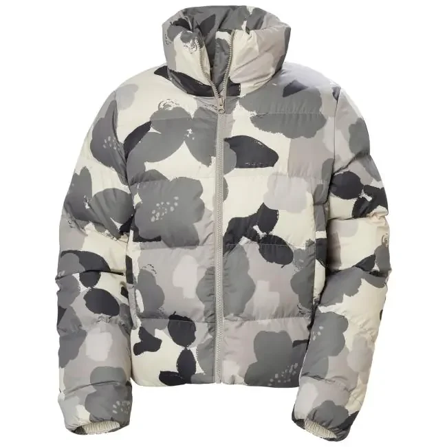 helly hansen w jade puffer jacket terrazzo oversized