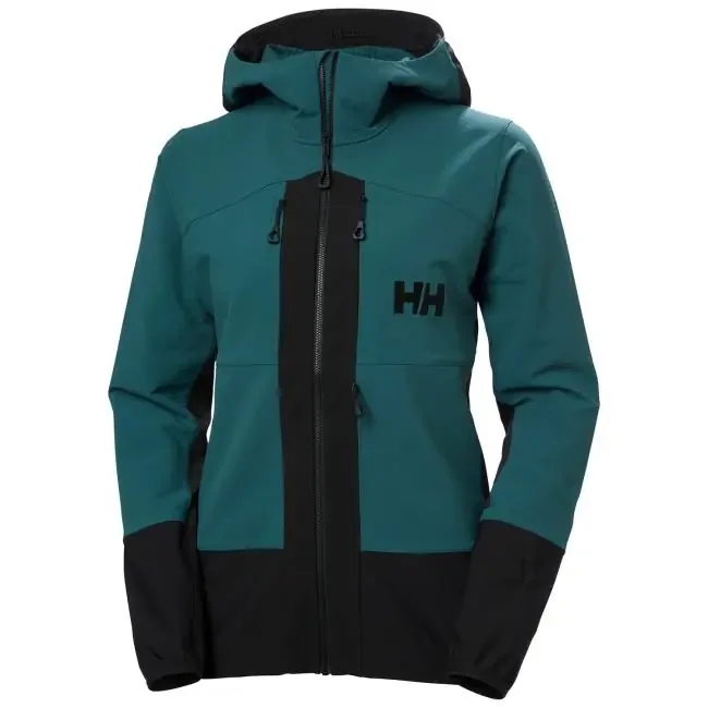 helly hansen w odin bc softshell jacket dark creek