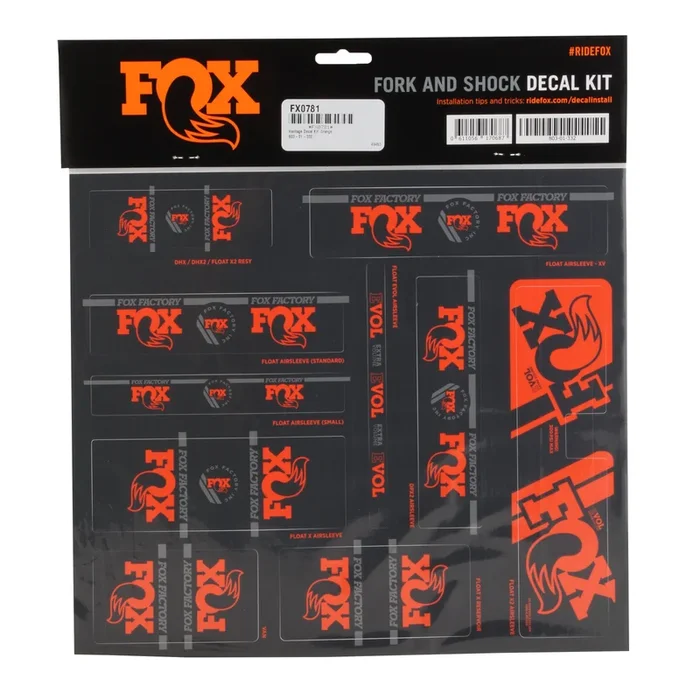 Heritage Decal Kit Orange