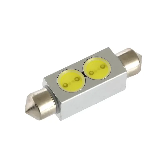 High Powered LED Festoon Bulb 41mm Cool White 2 x 1 Watt