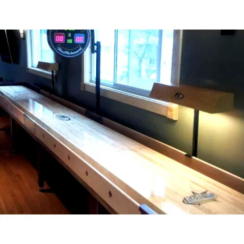 Hudson 4′ Light Set with Black Lights (maple with standard stain options)