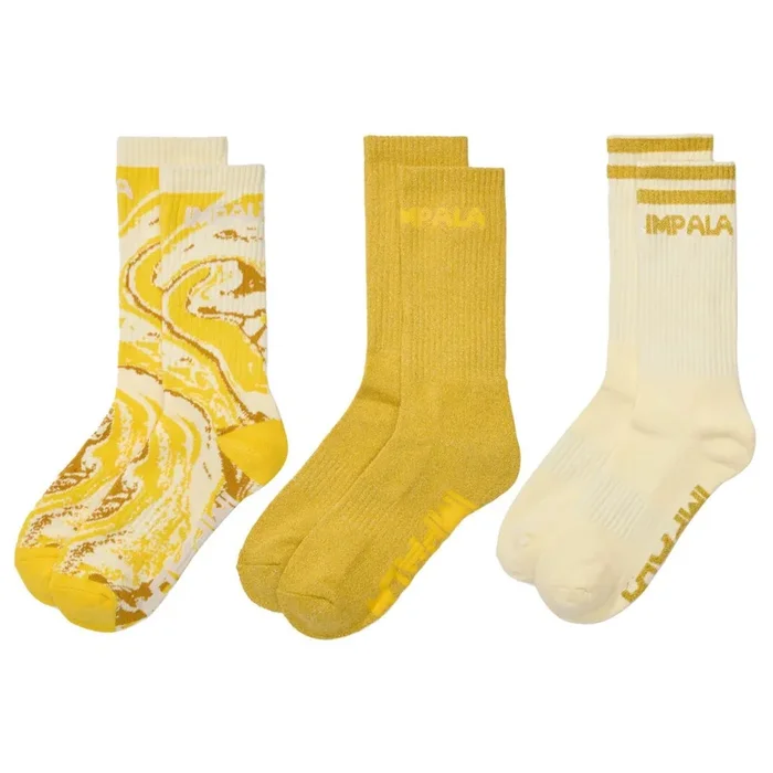Impala Marawa Skate Socks – 3 Pack