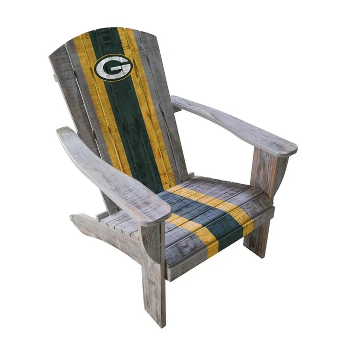Imperial Distressed Wood Adirondack Chair (Various Teams)