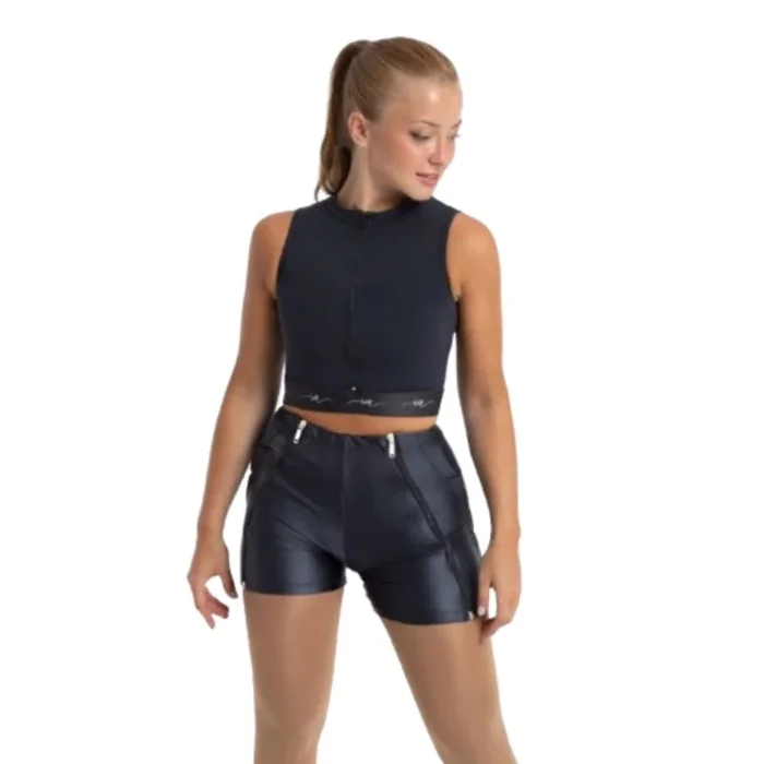 Intermezzo Crash-Pad Skating Pant with Front Zip – 5334