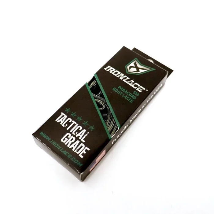 Ironlace Paracord 550 Boot laces 54″ | 137.16cm | Foliage