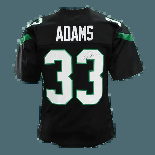 Jamal Adams Signed Pro Edition Black Football Jersey (JSA)