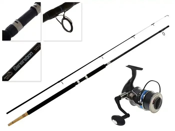 Jarvis Walker Generation 800 Surfcasting Combo with Line 12ft 5-10kg 2pc