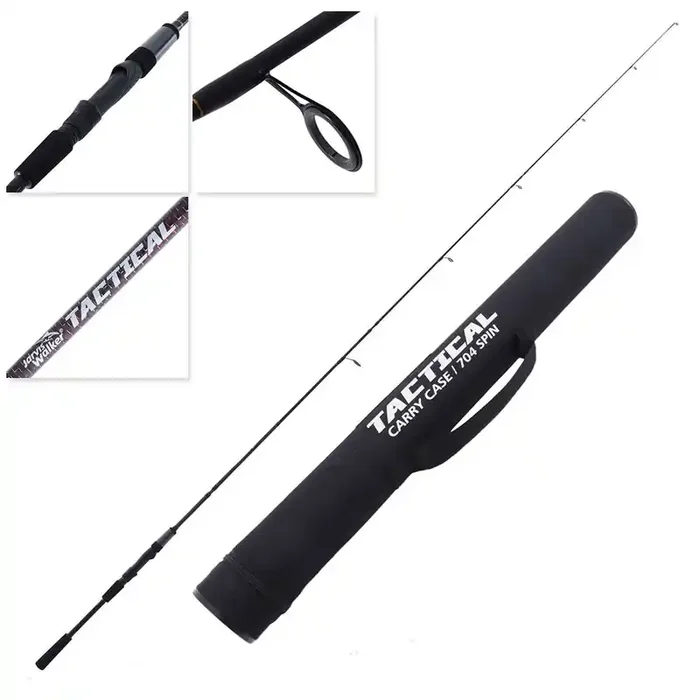 Jarvis Walker Tactical 704ULFS Spinning Rod 7ft 2-4kg 4pc