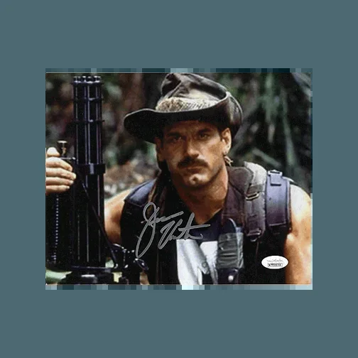 Jesse “The Body” Ventura Autographed 8 x 10 Photo (JSA) Pose 4