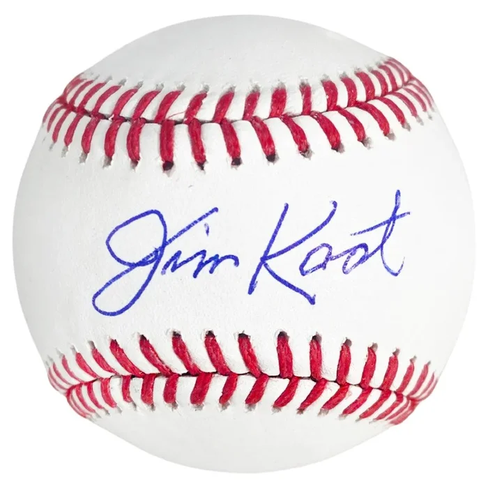 Jim Kaat Signed Rawlings Official MLB Baseball (Beckett)