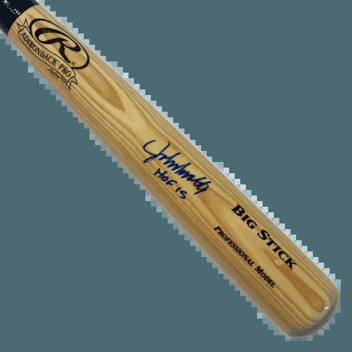 John Smoltz Autographed Full Size Rawlings Baseball Bat (JSA)