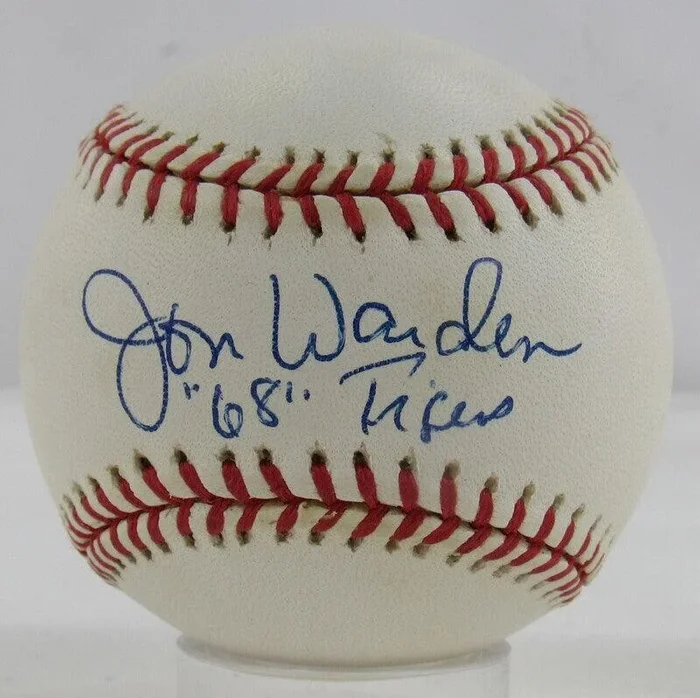 John Warden Signed Rawlings Baseball JSA AL48404