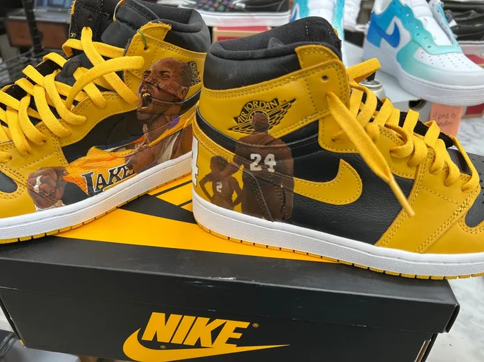 Jordan 1 High Pollen – 10 Mens – Custom Order – Invoice 2 of 2