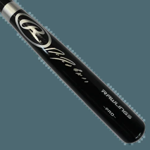 Jose Ramirez Autographed Rawlings Full Size Baseball Bat (Beckett)