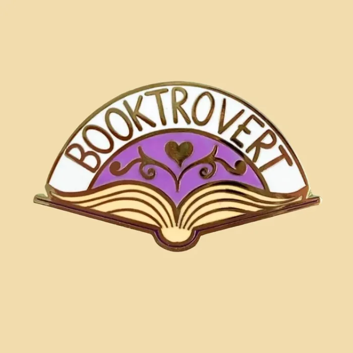 Jubly Umph Booktrovert Pin