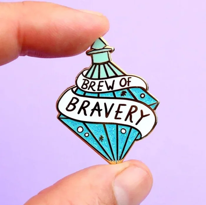 Jubly Umph Brew of Bravery Pin