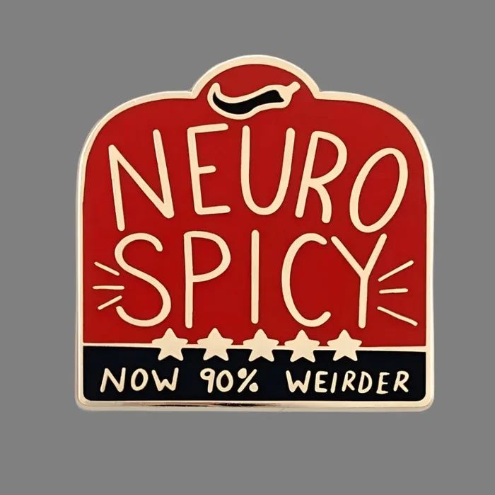 Jubly Umph Neuro Spicy Pin