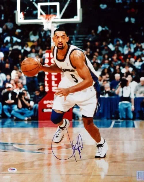 Juwon Howard Autographed 16×20 Photo Washington Wizards PSA/DNA #S76740