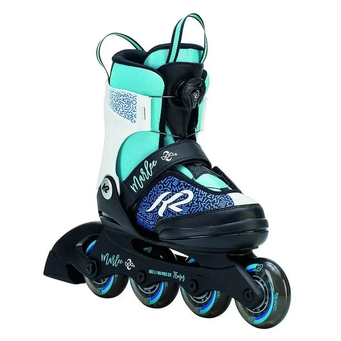 K2 Marlee BOA 22 Junior Skate – Navy and Sky Blue