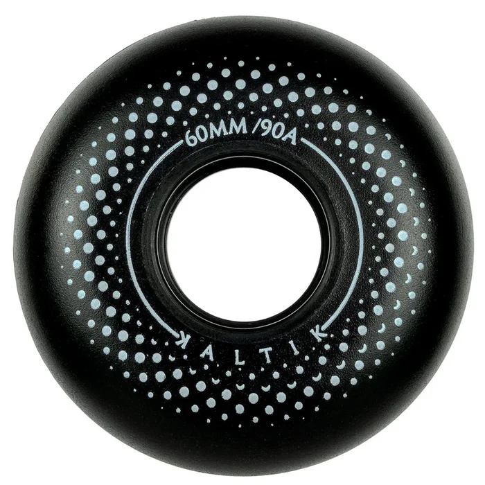 Kaltik Black Spinner Wheel 60mml – 4 pack