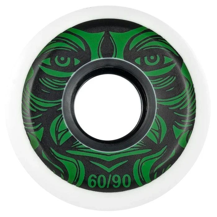 Kaltik Face 60mm Wheel Green – 4pack