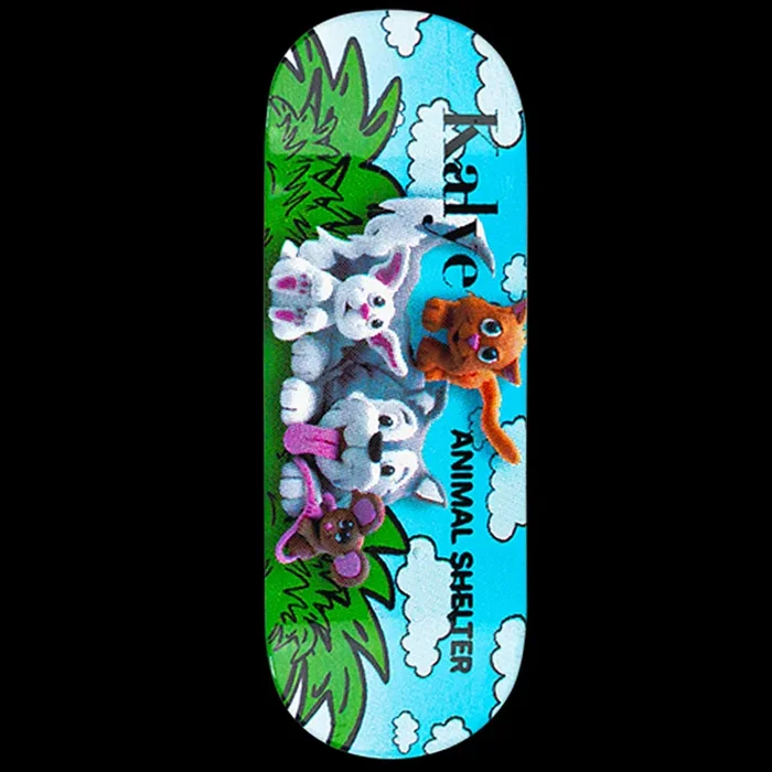 Kalye Fingerboard Deck – Animal Shelter