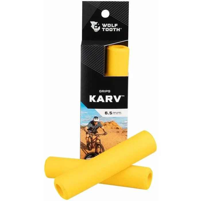 Karv Bike Handlebar Grips – Yellow