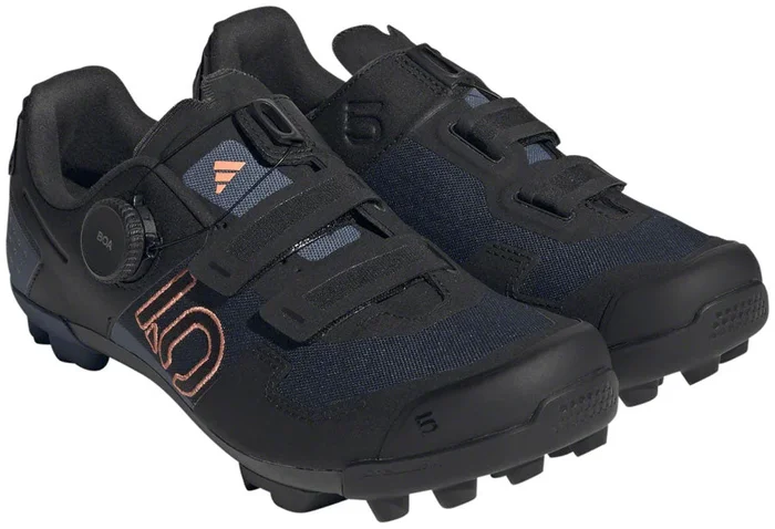 Kestrel BOA Mountain Clipless Shoes – Womens Legend Ink/Core BLK/Coral Fusion 7