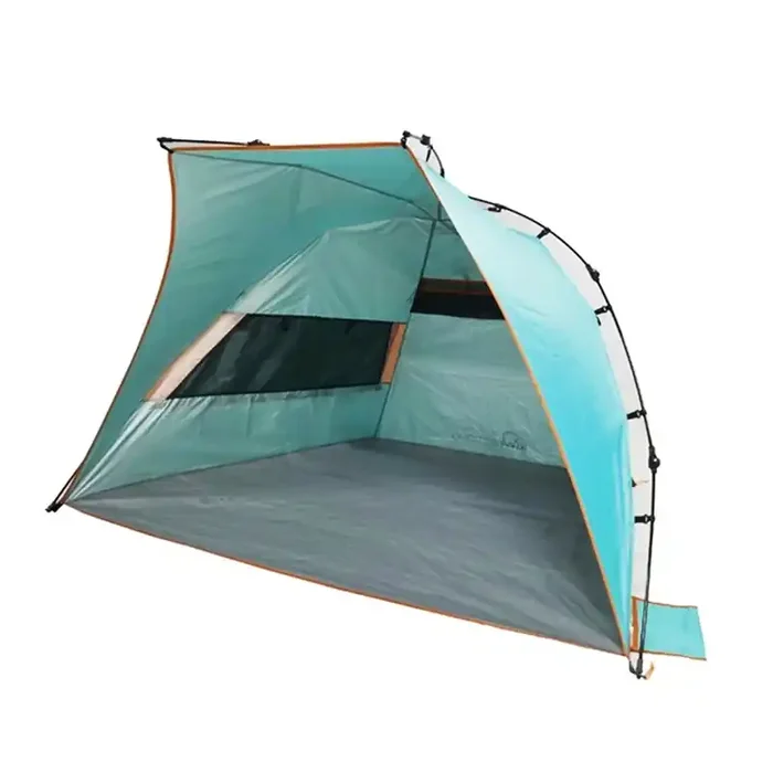 Kiwi Camping Cove Ezi-Up Beach Shelter – Extended Sun Coverage