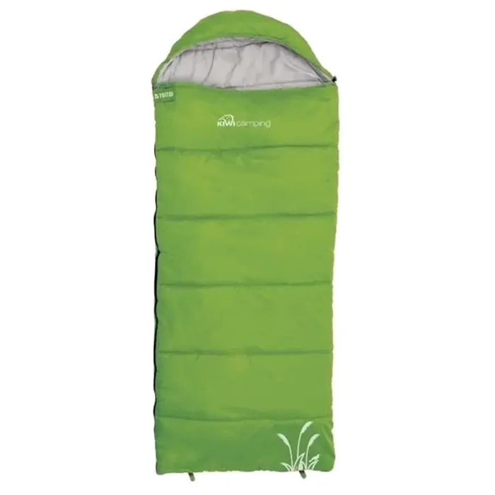 Kiwi Camping Toi Toi Kids 5C Sleeping Bag Green