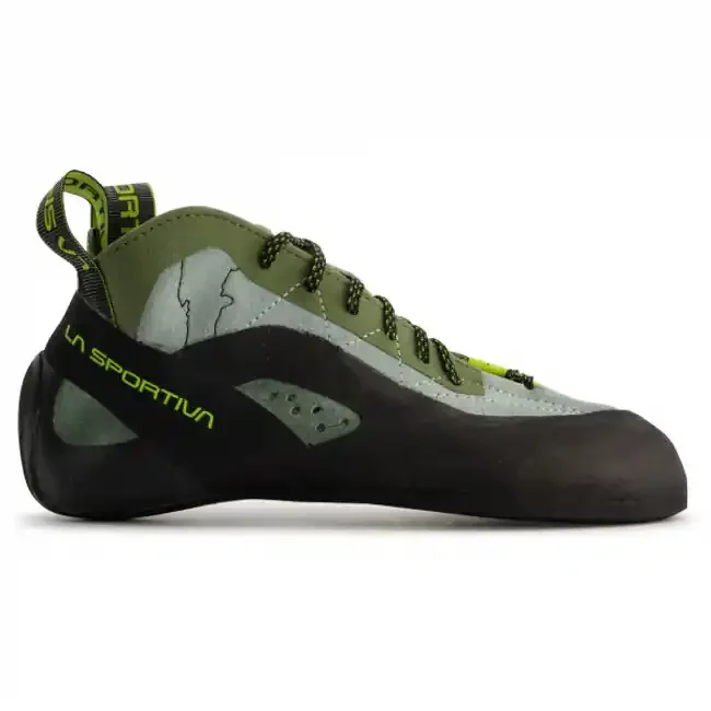 la sportiva climbing shoes tc pro olive ‘25