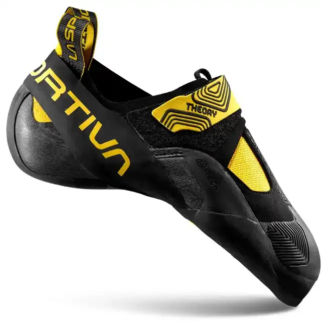 la sportiva climbing shoes theory yellow/black ‘25